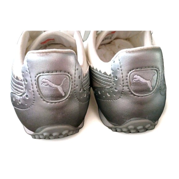 Puma Golf Shoes 9.5 New w/Box Women White Silver Cat 185343 02 no Tags Attached - Picture 10 of 10
